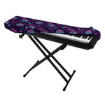 Purple And Teal Dream Catcher Print Piano Keyboard Cover