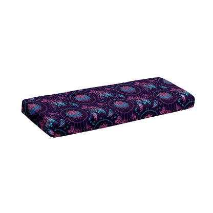 Purple And Teal Dream Catcher Print Piano Keyboard Cover