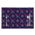 Purple And Teal Dream Catcher Print Placemat