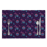 Purple And Teal Dream Catcher Print Placemat