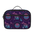 Purple And Teal Dream Catcher Print Portable Lunch Bag