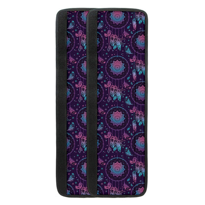 Purple And Teal Dream Catcher Print Refrigerator Handle Covers