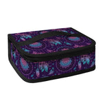 Purple And Teal Dream Catcher Print Small Lunch Bag