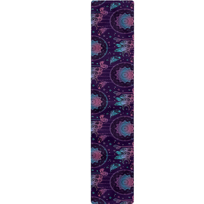 Purple And Teal Dream Catcher Print Table Runner