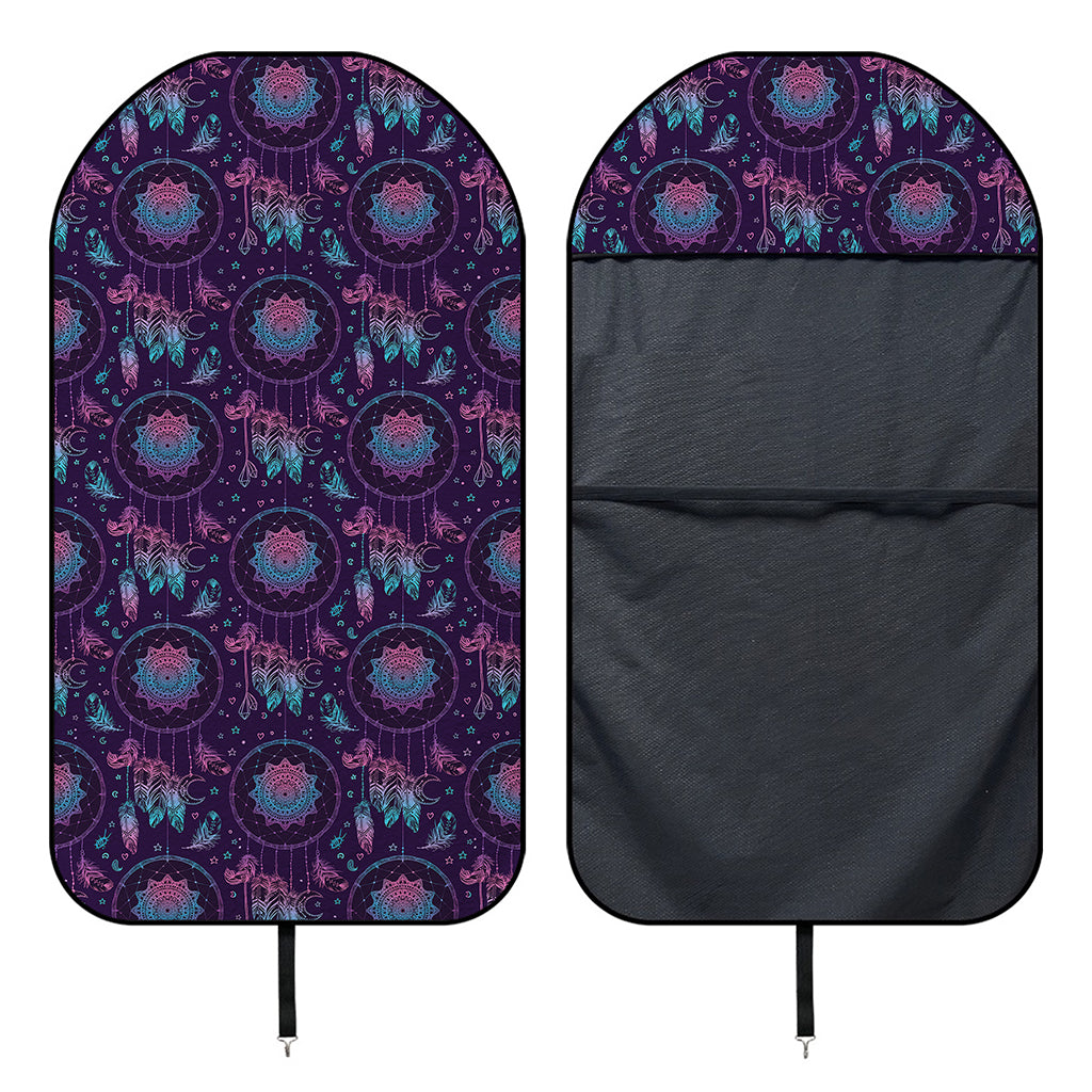 Purple And Teal Dream Catcher Print Waterproof Car Seat Cover