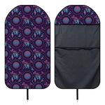 Purple And Teal Dream Catcher Print Waterproof Car Seat Cover