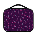 Purple And Teal Giraffe Pattern Print Classic Bible Case