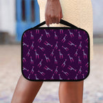 Purple And Teal Giraffe Pattern Print Classic Bible Case