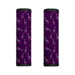 Purple And Teal Giraffe Pattern Print Handle Covers