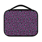 Purple And Teal Leopard Pattern Print Classic Bible Case