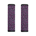 Purple And Teal Leopard Pattern Print Handle Covers