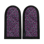 Purple And Teal Leopard Pattern Print Skillet Handle Cover