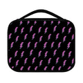 Purple And Teal Lightning Pattern Print Classic Bible Case