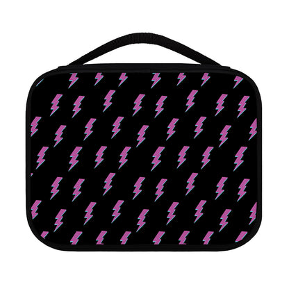 Purple And Teal Lightning Pattern Print Classic Bible Case