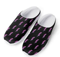 Purple And Teal Lightning Pattern Print Mesh Casual Shoes