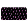 Purple And Teal Lightning Pattern Print Towel