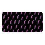 Purple And Teal Lightning Pattern Print Towel