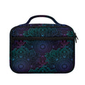 Purple And Teal Mandala Print Briefcase Bible Bag