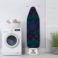 Purple And Teal Mandala Print Ironing Board Cover