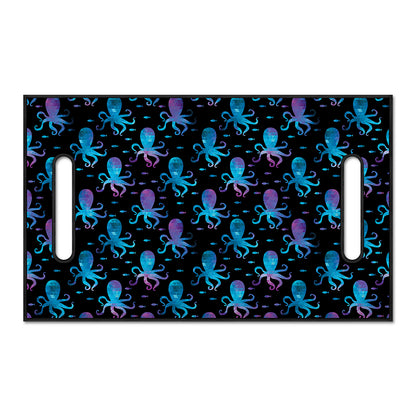 Purple And Teal Octopus Pattern Print Golf Cart Seat Cover