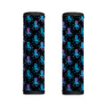 Purple And Teal Octopus Pattern Print Handle Covers