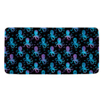 Purple And Teal Octopus Pattern Print Towel