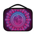Purple And Teal Om Mandala Print Classic Bible Case