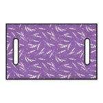 Purple And White Lavender Pattern Print Golf Cart Seat Cover