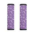 Purple And White Lavender Pattern Print Handle Covers