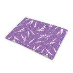 Purple And White Lavender Pattern Print Pet Cooling Mat Cover