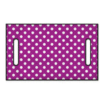 Purple And White Polka Dot Pattern Print Golf Cart Seat Cover