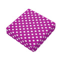 Purple And White Polka Dot Pattern Print Outdoor Seat Cushion Cover