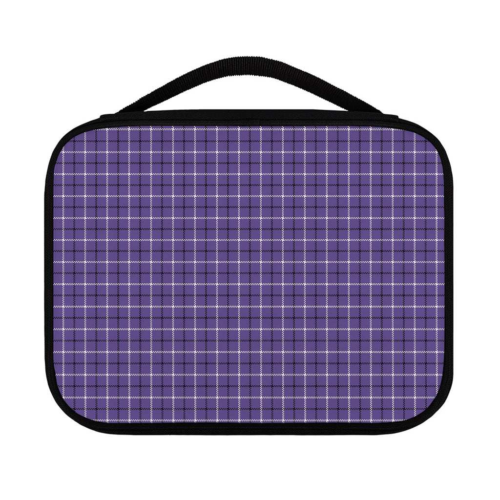 Purple And White Tattersall Print Classic Bible Case