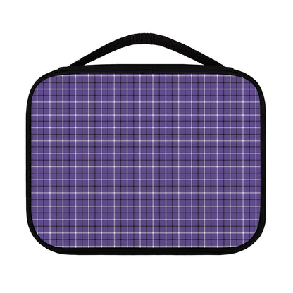 Purple And White Tattersall Print Classic Bible Case
