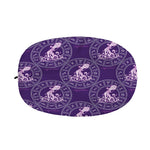 Purple Aquarius Zodiac Pattern Print Car Side Mirror Covers