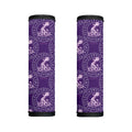 Purple Aquarius Zodiac Pattern Print Handle Covers