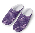 Purple Aquarius Zodiac Pattern Print Mesh Casual Shoes