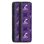 Purple Aquarius Zodiac Pattern Print Refrigerator Handle Covers