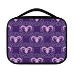 Purple Aries Zodiac Pattern Print Classic Bible Case