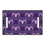 Purple Aries Zodiac Pattern Print Golf Cart Seat Cover