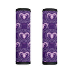 Purple Aries Zodiac Pattern Print Handle Covers