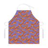 Purple Bacon Pattern Print Adjustable Apron