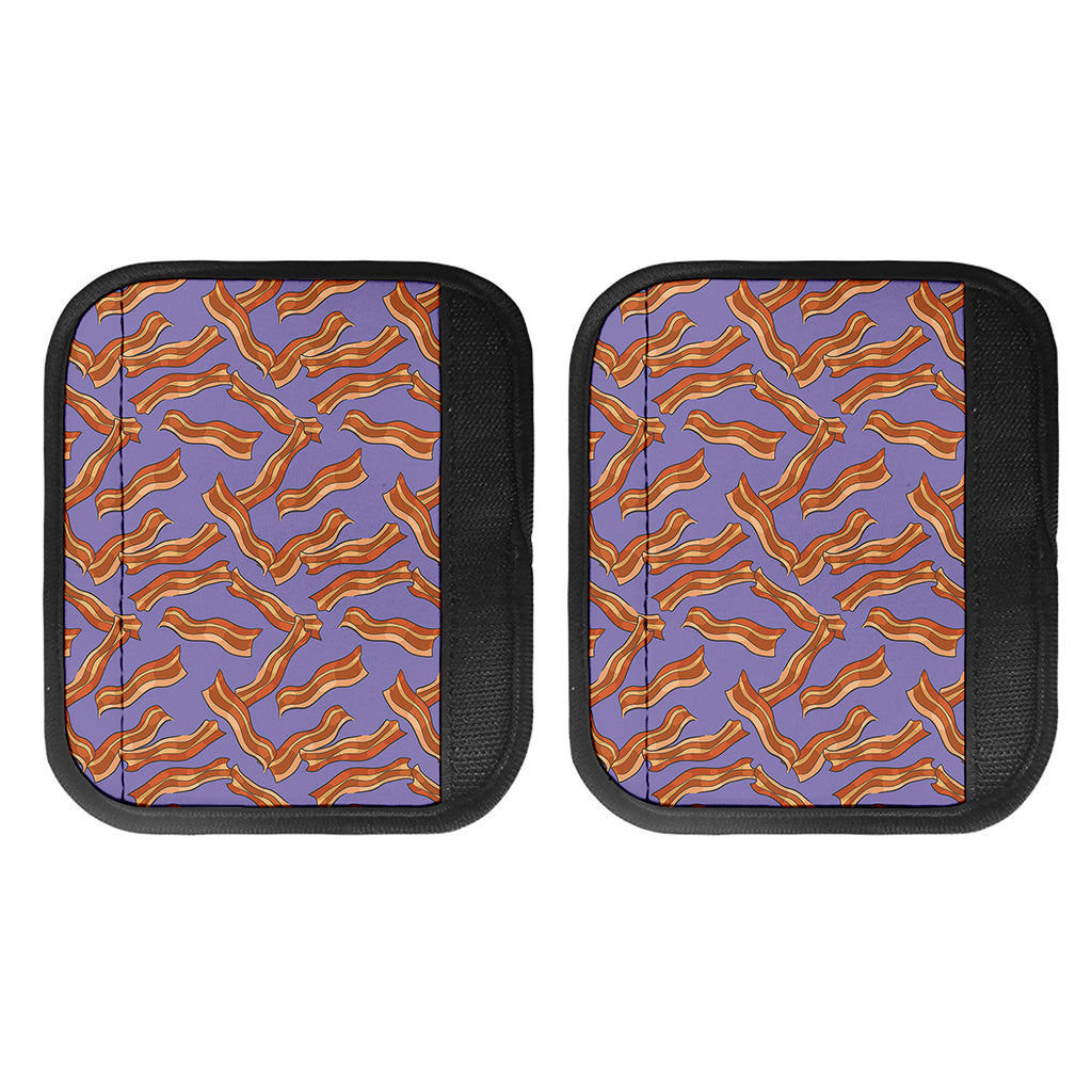 Purple Bacon Pattern Print Handle Covers