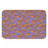 Purple Bacon Pattern Print Indoor Door Mat