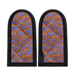 Purple Bacon Pattern Print Skillet Handle Cover