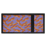 Purple Bacon Pattern Print Trifold Wallet