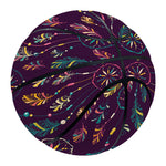 Purple Bohemian Dream Catcher Print Basketball
