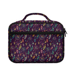 Purple Bohemian Dream Catcher Print Briefcase Bible Bag