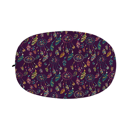 Purple Bohemian Dream Catcher Print Car Side Mirror Covers