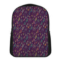 Purple Bohemian Dream Catcher Print Casual Backpack